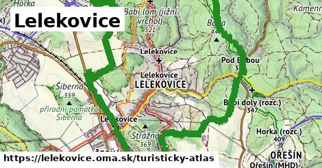 ikona Turistická mapa turisticky-atlas v lelekovice