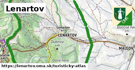 ikona Turistická mapa turisticky-atlas v lenartov