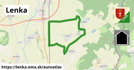 ikona Mapa autoatlas v lenka