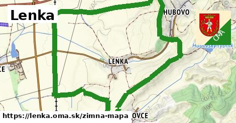 ikona Lenka: 0 m trás zimna-mapa v lenka