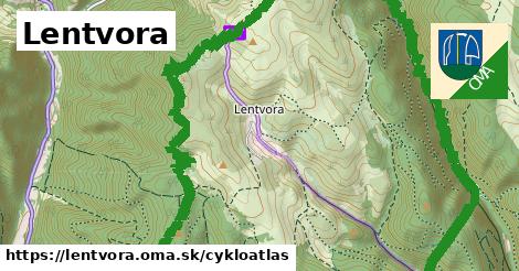 ikona Cyklo cykloatlas v lentvora