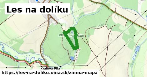 ikona Les na dolíku: 0 m trás zimna-mapa v les-na-doliku