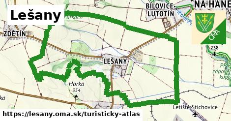 ikona Turistická mapa turisticky-atlas v lesany