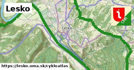 ikona Cyklo cykloatlas v lesko