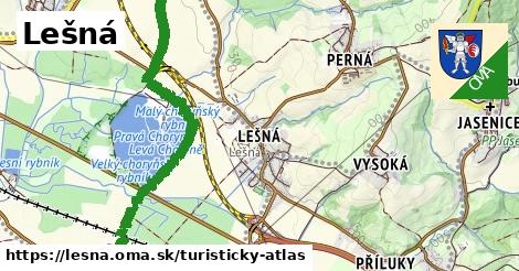 ikona Turistická mapa turisticky-atlas v lesna