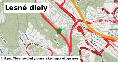 ikona Mapa dopravy mapa-dopravy v lesne-diely