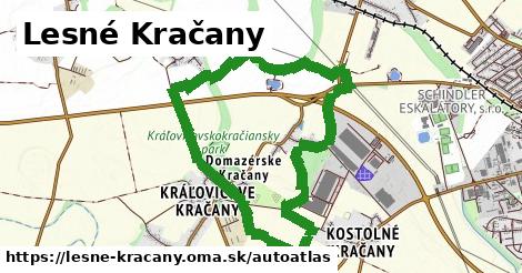 ikona Mapa autoatlas v lesne-kracany