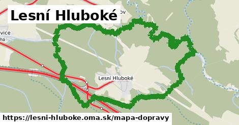 ikona Mapa dopravy mapa-dopravy v lesni-hluboke