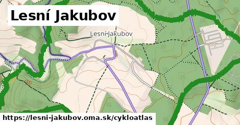 ikona Cyklo cykloatlas v lesni-jakubov