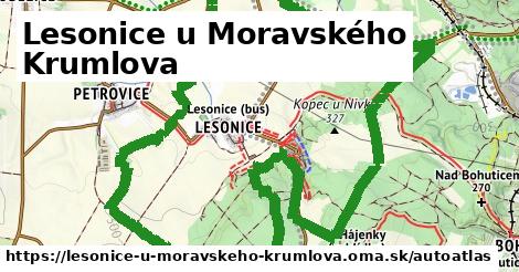 ikona Mapa autoatlas v lesonice-u-moravskeho-krumlova