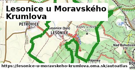 ikona Mapa autoatlas v lesonice-u-moravskeho-krumlova