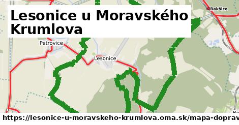 ikona Mapa dopravy mapa-dopravy v lesonice-u-moravskeho-krumlova