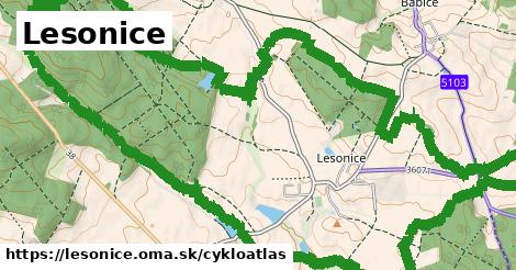 ikona Cyklo cykloatlas v lesonice