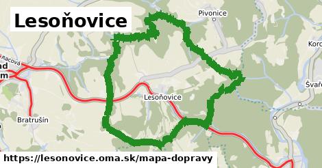 ikona Mapa dopravy mapa-dopravy v lesonovice