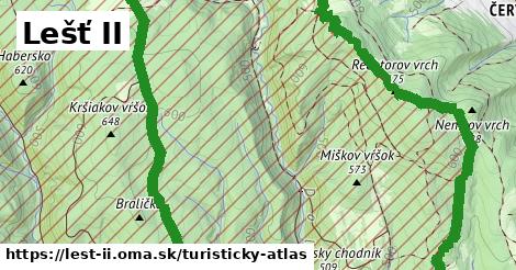 ikona Turistická mapa turisticky-atlas v lest-ii