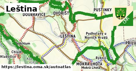 ikona Mapa autoatlas v lestina