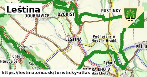 ikona Turistická mapa turisticky-atlas v lestina