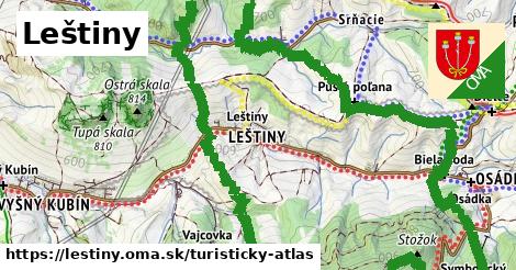 ikona Turistická mapa turisticky-atlas v lestiny