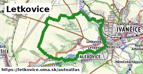 ikona Mapa autoatlas v letkovice