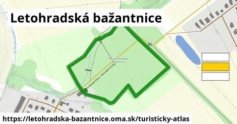 ikona Turistická mapa turisticky-atlas v letohradska-bazantnice