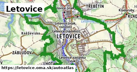 ikona Mapa autoatlas v letovice