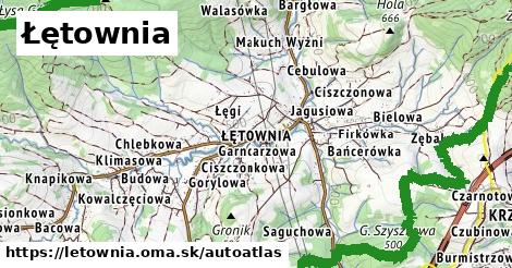 ikona Mapa autoatlas v letownia