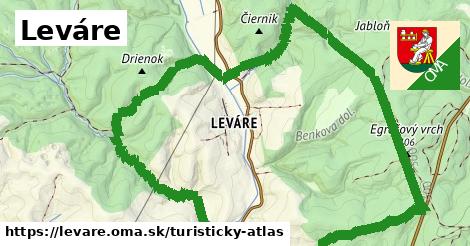 ikona Turistická mapa turisticky-atlas v levare