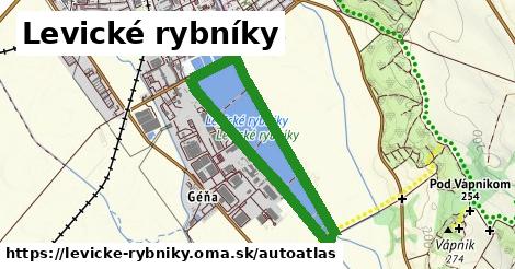 ulice v Levické rybníky