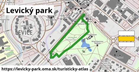 ikona Turistická mapa turisticky-atlas v levicky-park