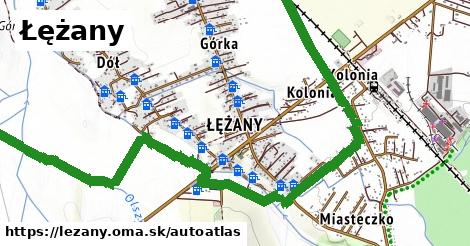 ikona Mapa autoatlas v lezany