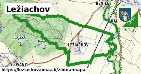 ikona Zimná mapa zimna-mapa v leziachov