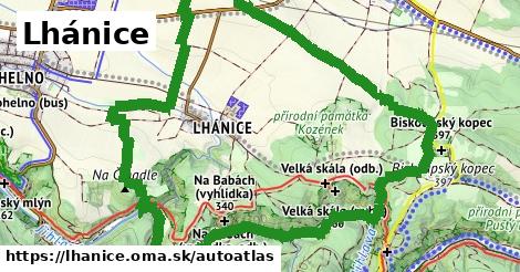 ikona Mapa autoatlas v lhanice