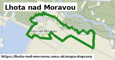 ikona Lhota nad Moravou: 0 m trás mapa-dopravy v lhota-nad-moravou