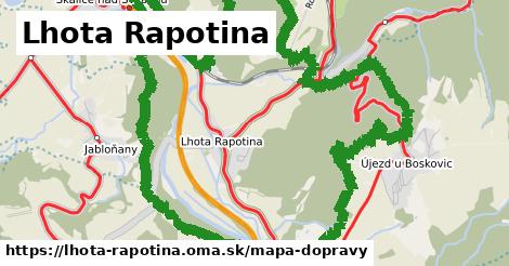 ikona Mapa dopravy mapa-dopravy v lhota-rapotina