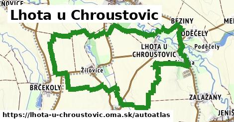 ikona Mapa autoatlas v lhota-u-chroustovic