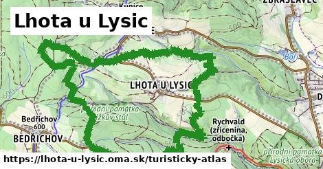 ikona Turistická mapa turisticky-atlas v lhota-u-lysic