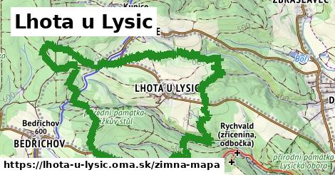 ikona Zimná mapa zimna-mapa v lhota-u-lysic