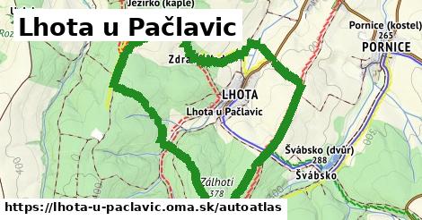 ikona Mapa autoatlas v lhota-u-paclavic