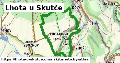 ikona Turistická mapa turisticky-atlas v lhota-u-skutce