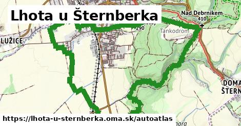 ikona Mapa autoatlas v lhota-u-sternberka