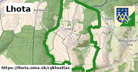 ikona Lhota: 0 m trás cykloatlas v lhota