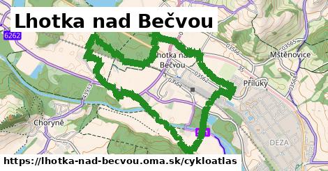 ikona Cyklo cykloatlas v lhotka-nad-becvou