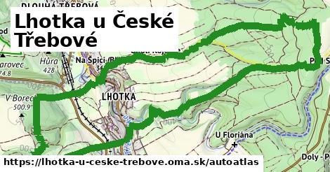 ikona Mapa autoatlas v lhotka-u-ceske-trebove