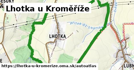 ikona Mapa autoatlas v lhotka-u-kromerize