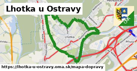 ikona Mapa dopravy mapa-dopravy v lhotka-u-ostravy