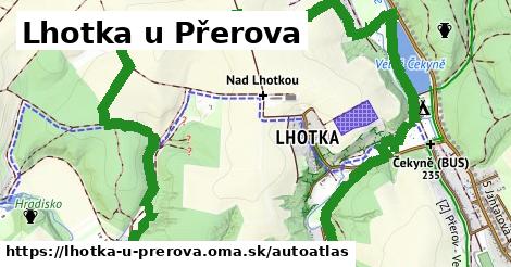 ulice v Lhotka u Přerova