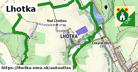 ikona Mapa autoatlas v lhotka