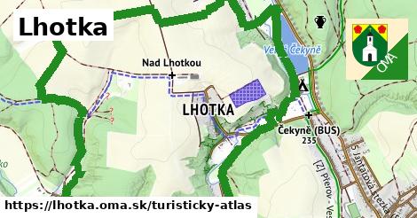 ikona Turistická mapa turisticky-atlas v lhotka