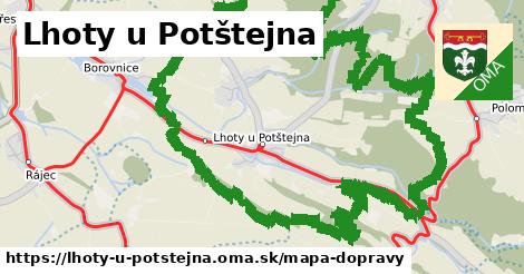ikona Mapa dopravy mapa-dopravy v lhoty-u-potstejna