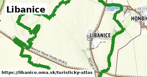 ikona Libanice: 0 m trás turisticky-atlas v libanice